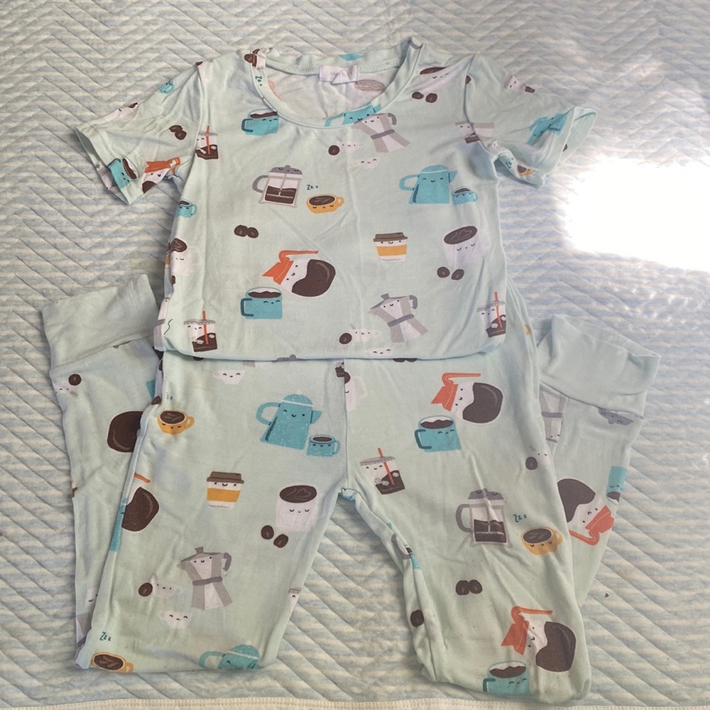 Angel Dear Coffee Bamboo Pajamas